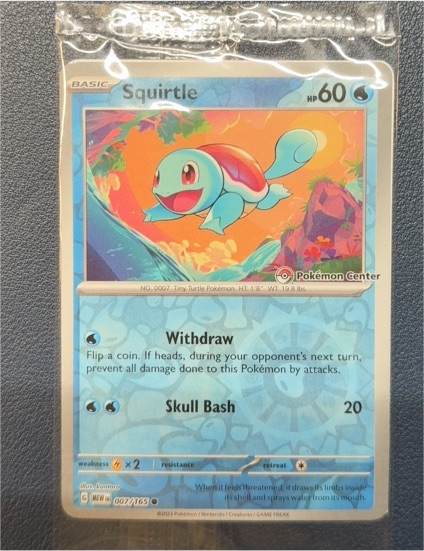 2024 Pokémon Scarlet & Violet 151 #007 Squirtle — front