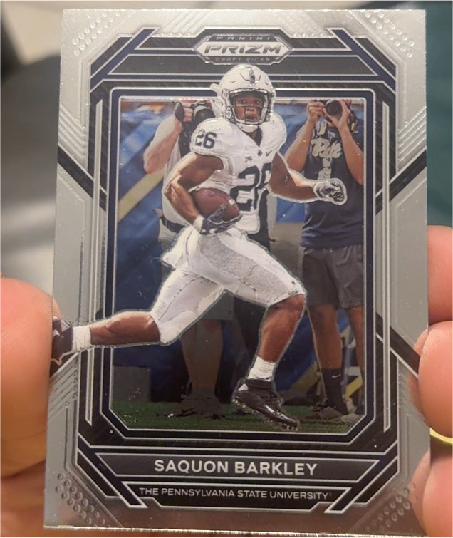 2023 Panini Prizm Draft Picks #87 Saquon Barkley — front
