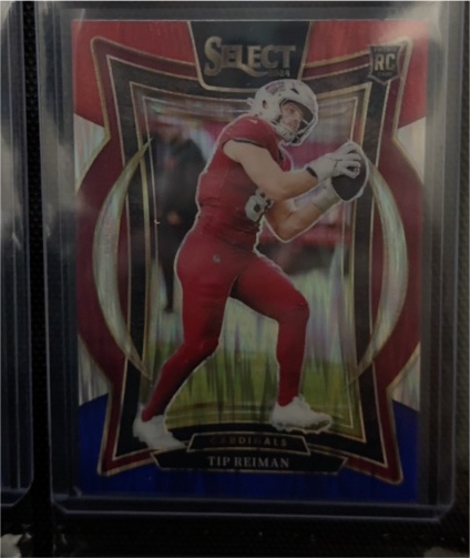 2024 Panini Select Tip Reiman Concourse Rookie Card — front