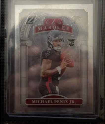 2024 Panini Zenith #9 Michael Penix Jr. Z Marquee — front
