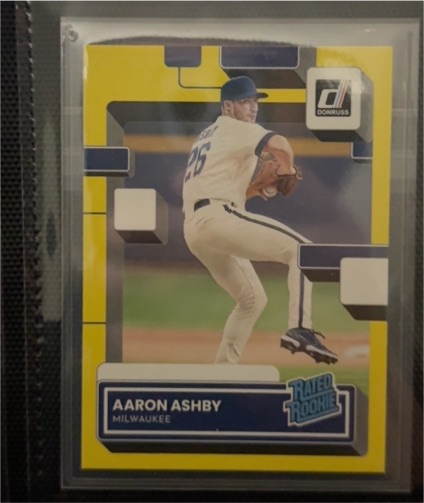 2022 Donruss #36 Aaron Ashby — front