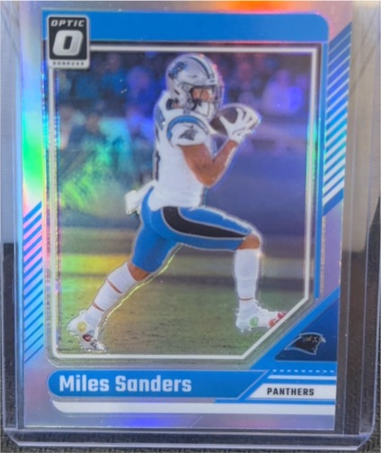 2024 Donruss Optic #27 Miles Sanders — front