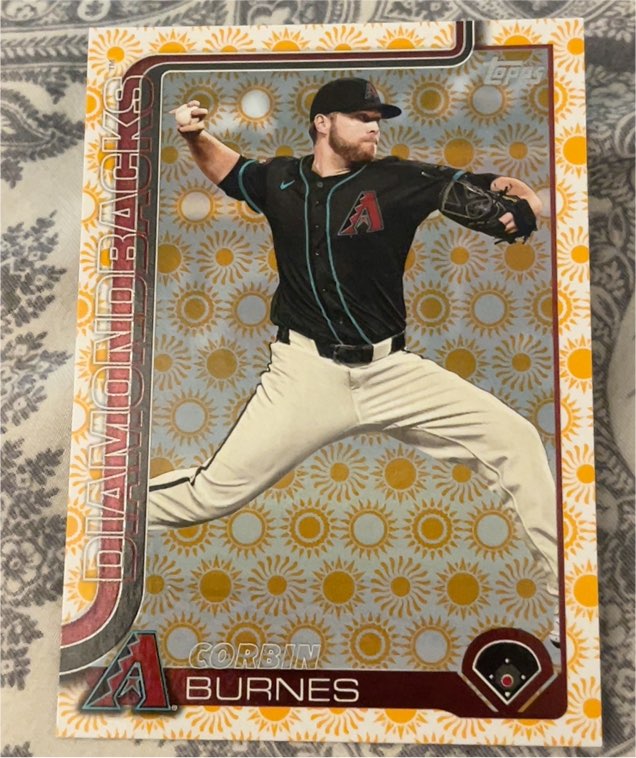 2025 Topps Series 2 #394 Corbin Burnes — front