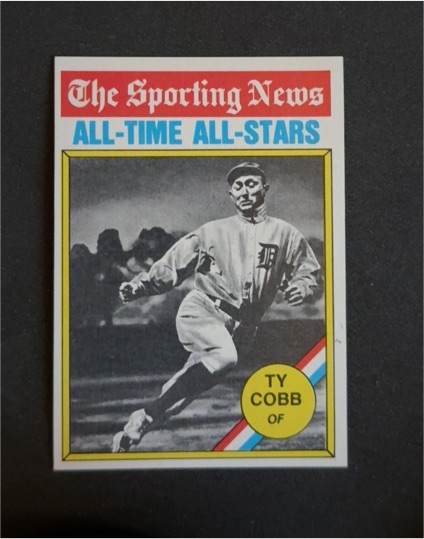 1976 Topps #346 Ty Cobb — front