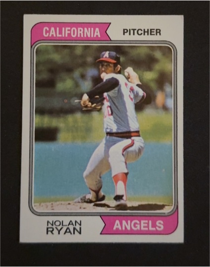 1974 Topps #20 Nolan Ryan — front
