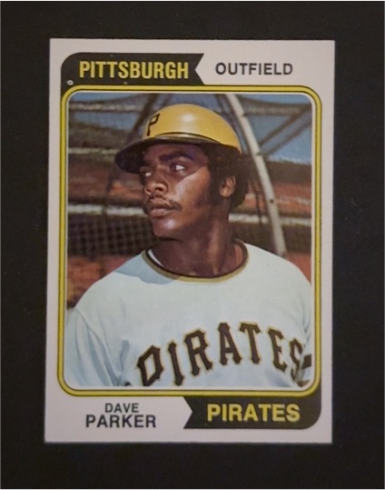 1974 Topps #252 Dave Parker — front