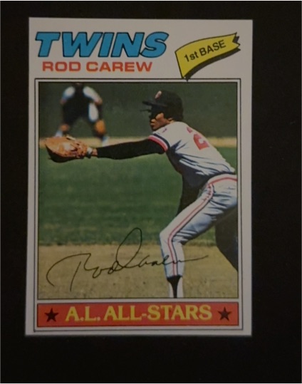 1977 Topps #120 Rod Carew — front