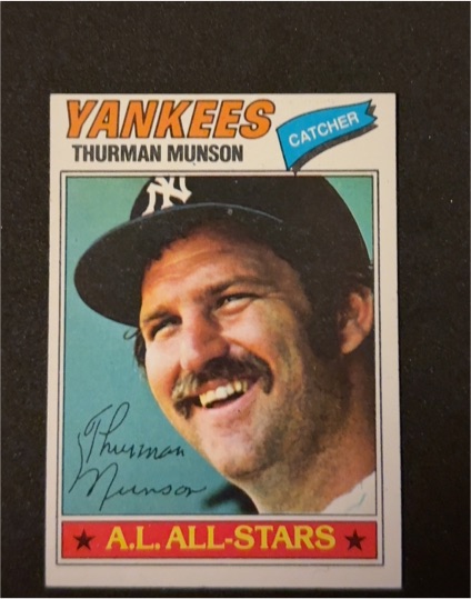 1977 Topps #170 Thurman Munson — front