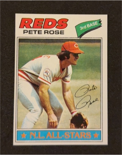 1977 Topps #450 Pete Rose — front