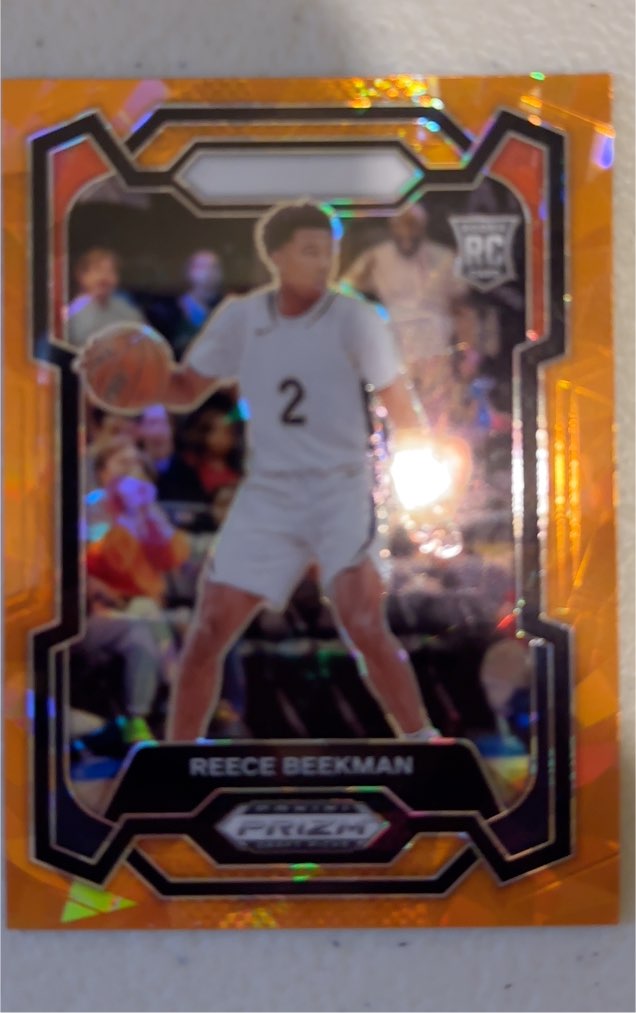 2024 Panini Prizm Draft Picks #83 Reece Beekman — front
