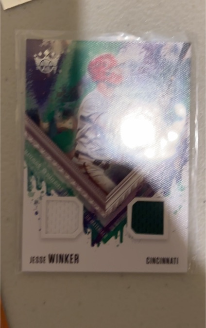2021 Panini Diamond Kings #DKM-JW Jesse Winker — front