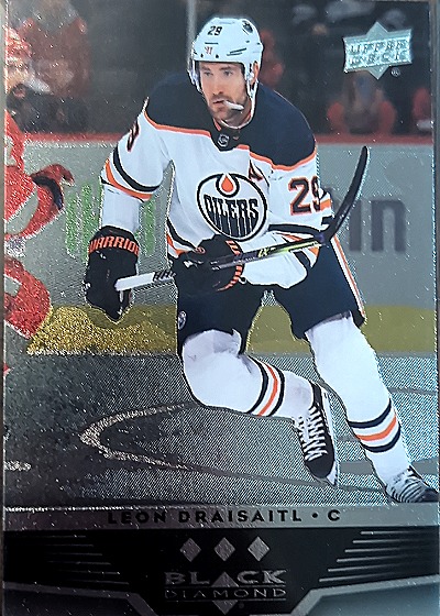2021-22 Upper Deck '05-06 Black Diamond Retro #BD31 Leon Draisaitl — front