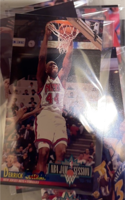 1993-94 NBA Jam Session #139 Derrick Coleman — front
