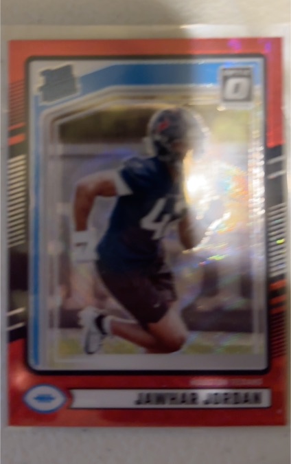 2024 Donruss Optic #390 Jawhar Jordan — front