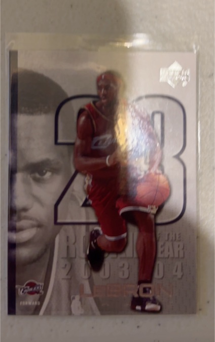 2005-06 Upper Deck #LJ30 LeBron James — front