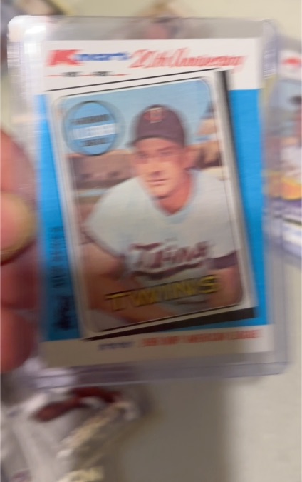 1982 Topps Kmart MVP Series #15 Harmon Killebrew — front