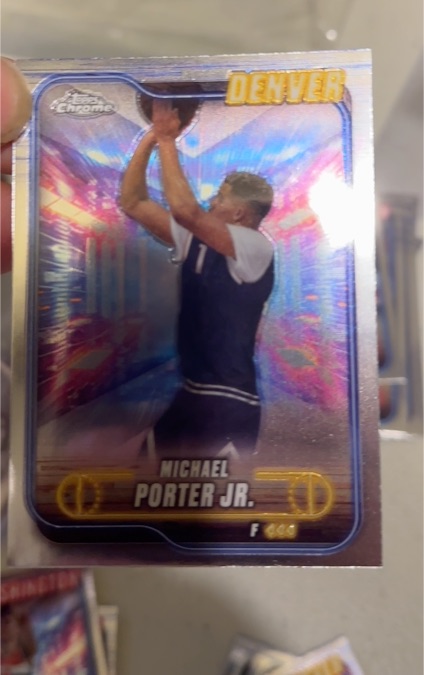 2024-25 Topps Chrome #12 Michael Porter Jr. — front