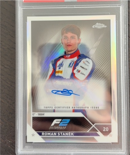 2023 Topps Chrome Formula 1 #CAC-RS Roman Staněk — front