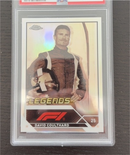 2023 Topps Chrome Formula 1 #200 David Coulthard Legends — front