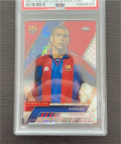 2022 Topps Chrome FC Barcelona #33 Ronaldo — front