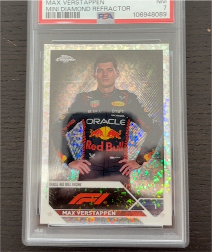 2023 Topps Chrome Formula 1 #1 Max Verstappen Oracle Red Bull Racing — front