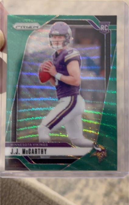 2024 Panini Prizm #400 J.J. McCarthy — front