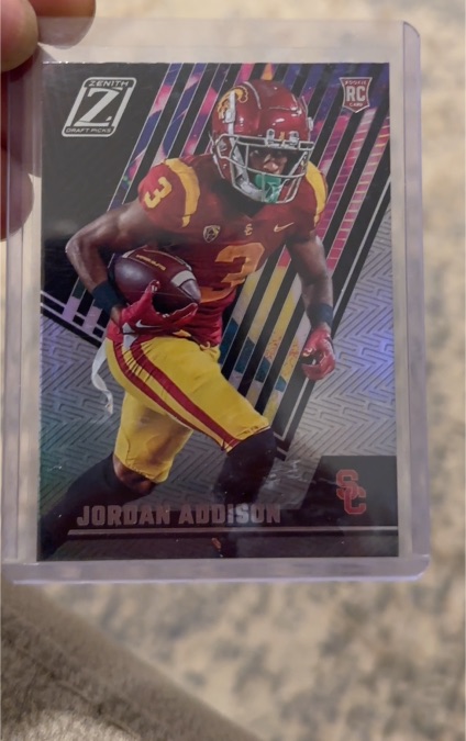 2023 Panini Chronicles Draft Picks Zenith #9 Jordan Addison — front