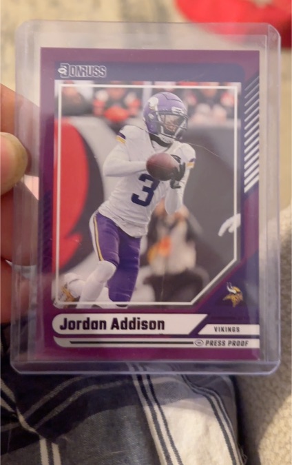 2024 Panini Donruss #153 Jordan Addison — front