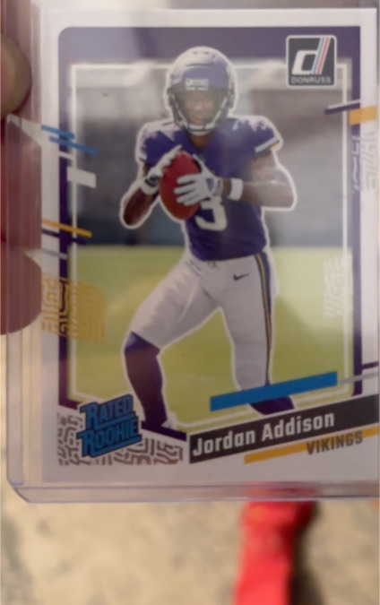 2023 Donruss #368 Jordan Addison — front
