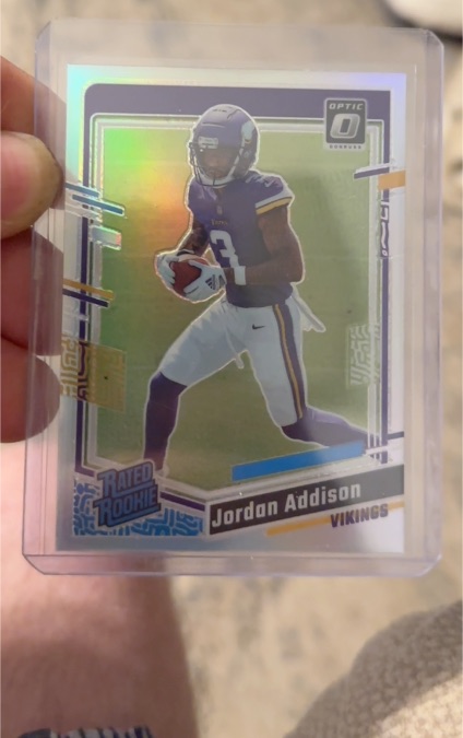 2023 Panini Donruss Optic #271 Jordan Addison — front