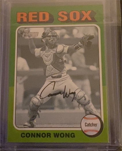 2024 Topps Heritage High Number #658 Connor Wong — front
