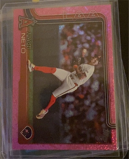 2025 Topps Series 1 #282 Zach Neto — front