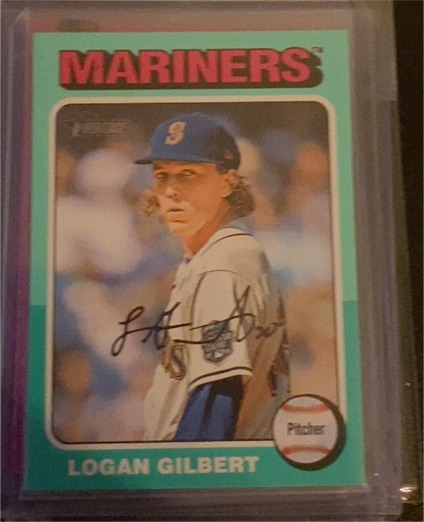 2024 Topps Heritage High Number #543 Logan Gilbert — front