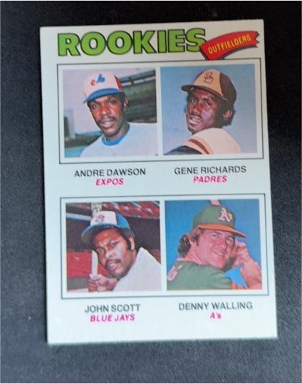 1977 Topps #473 Andre Dawson Rookie Card — front