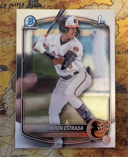 2025 Bowman Chrome #BCP-33 Aron Estrada — front