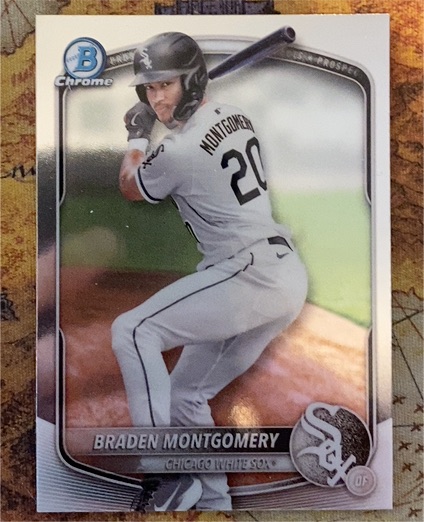 2025 Bowman Chrome Prospects #BCP-132 Braden Montgomery — front