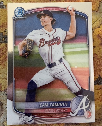 2025 Bowman Chrome Prospects #BCP-46 Cam Caminiti — front