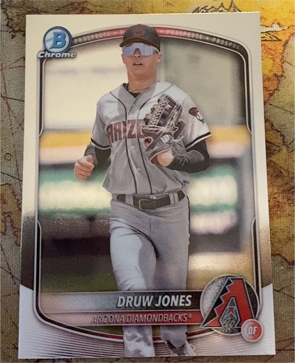 2025 Bowman Chrome Prospects #BCP-138 Druw Jones — front