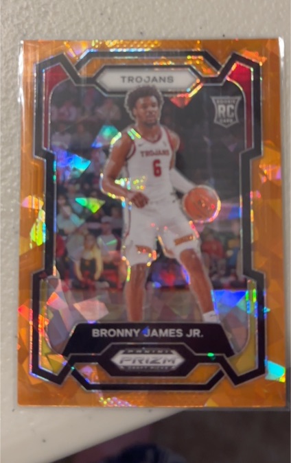 2024 Panini Prizm Draft Picks #86 Bronny James Jr. — front
