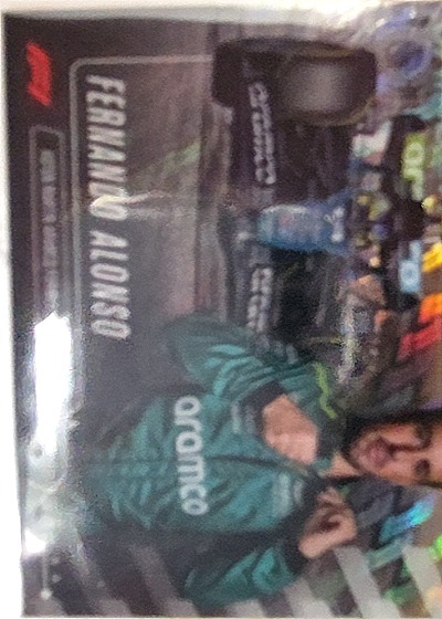 2024 Topps Chrome Formula 1 Camber #CAM-5 Fernando Alonso — front