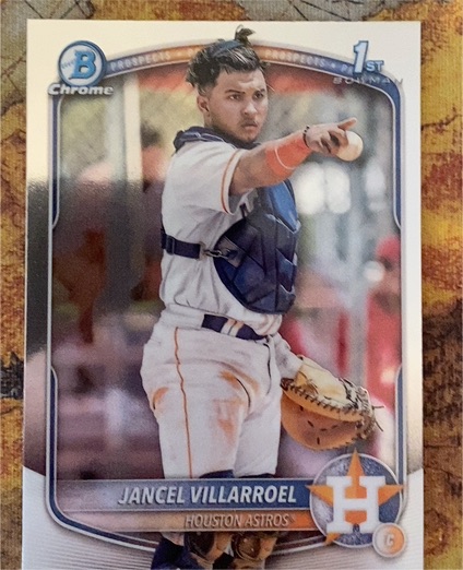 2025 Bowman Chrome Prospects #BCP-26 Jancel Villarroel — front
