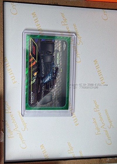 2024 Topps Chrome Formula 1 #83 Fernando Alonso — front