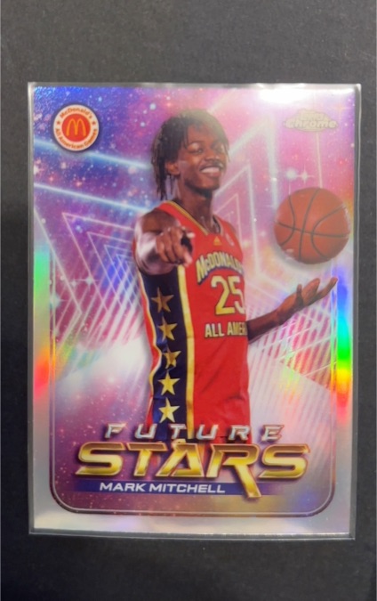 2022 Topps Chrome McDonald's All American Future Stars #FS-6 Mark Mitchell — front