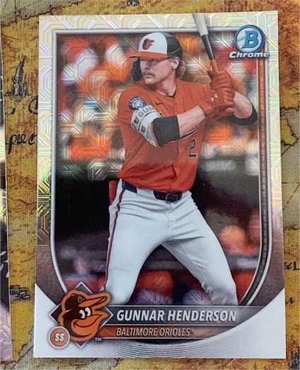 2025 Bowman Chrome #2 Gunnar Henderson — front