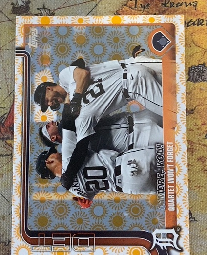2025 Topps #491 C'Mere, You! Quartet Won't Forget — front
