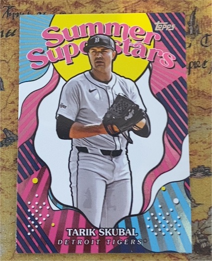 2025 Topps Series 2 Summer Superstars #SS-13 Tarik Skubal — front