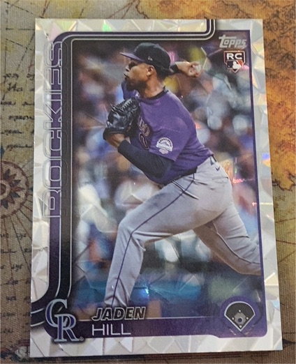 2025 Topps Series 2 #556 Jaden Hill — front