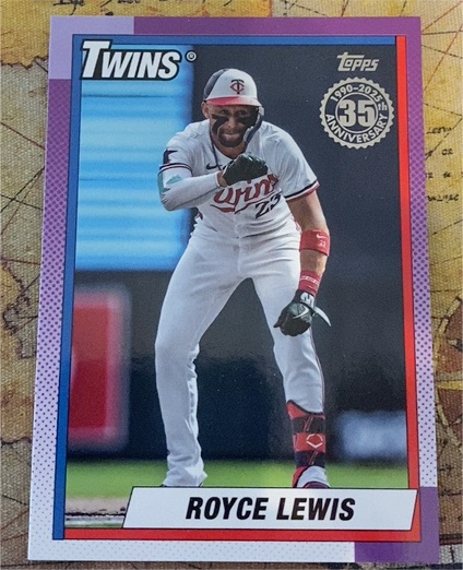 2025 Topps Series 2 #90B2-1 Royce Lewis — front