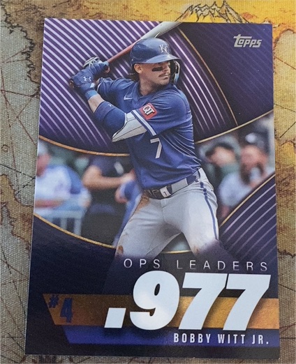 2025 Topps Series 2 #OPS-4 Bobby Witt Jr. — front