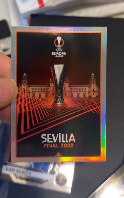 2021-22 Topps Match Attax Final 2022 Sevilla #2 — front